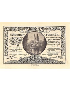 ALLEMAGNE, KAHLA - 75 PFENNIG 1921 2