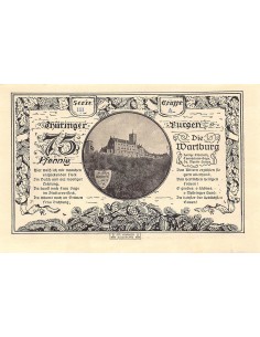 ALLEMAGNE, KAHLA - 75 PFENNIG 1921