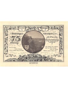 ALLEMAGNE, KAHLA - 75 PFENNIG 1921 2