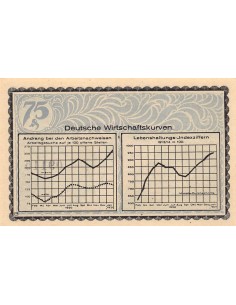 ALLEMAGNE, KAHLA - 75 PFENNIG 1921