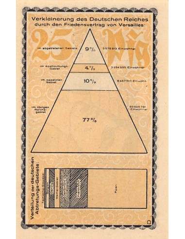 ALLEMAGNE, KAHLA - 25 PFENNIG 1921