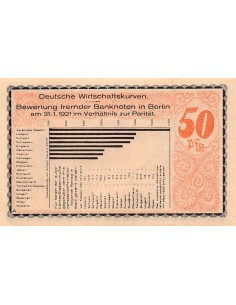 ALLEMAGNE, KAHLA - 50 PFENNIG 1921