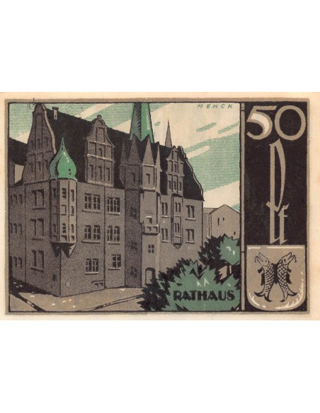 ALLEMAGNE, SAALFELD - 50 PFENNIG 1921