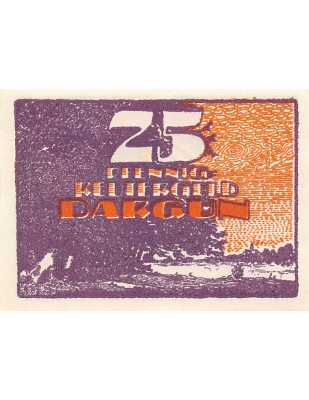 ALLEMAGNE, DARGUN - 25 PFENNIG 1921