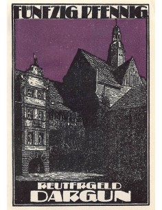 ALLEMAGNE, DARGUN - 50 PFENNIG 1921 2