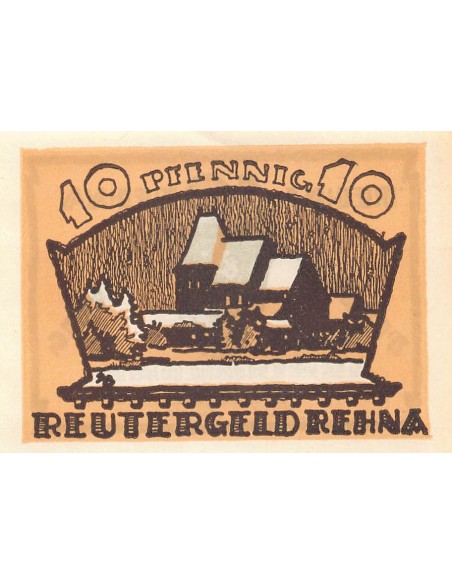 ALLEMAGNE, REHNA - 10 PFENNIG 1923