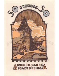 ALLEMAGNE, REHNA - 50 PFENNIG 1922 2