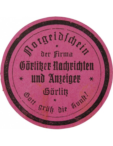 ALLEMAGNE, GÖRLITZ - 15 PFENNIG 1920