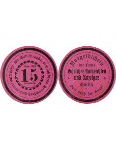 ALLEMAGNE, GÖRLITZ - 15 PFENNIG 1920 2