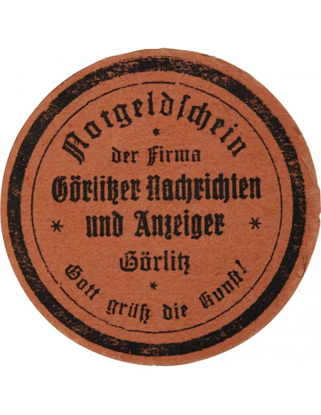 ALLEMAGNE, GÖRLITZ - 20 PFENNIG 1920