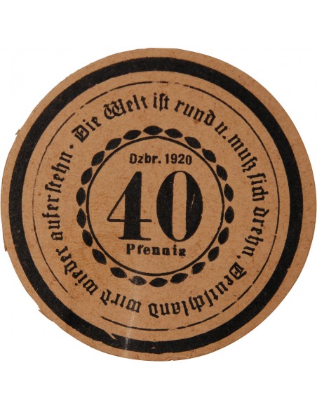 ALLEMAGNE, GÖRLITZ - 40 PFENNIG 1920