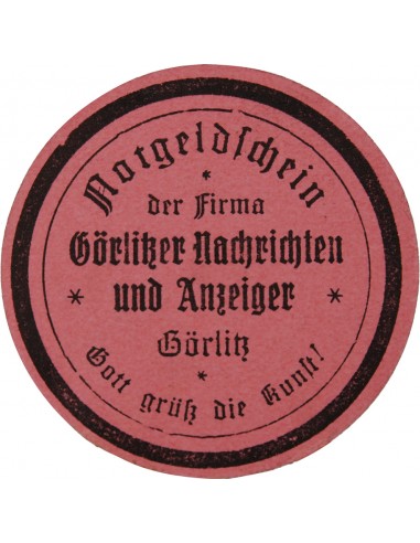 ALLEMAGNE, GÖRLITZ - 50 PFENNIG 1920