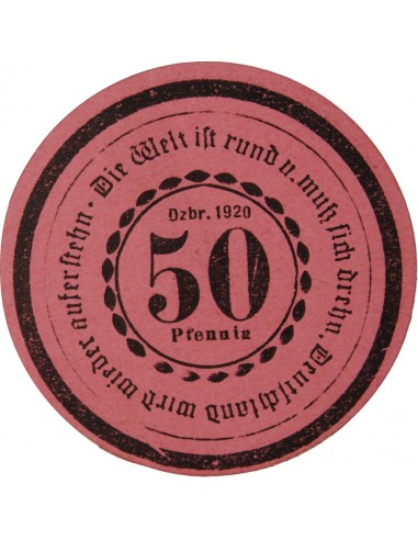 ALLEMAGNE, GÖRLITZ - 50 PFENNIG 1920