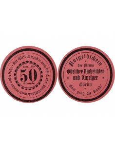 ALLEMAGNE, GÖRLITZ - 50 PFENNIG 1920 2