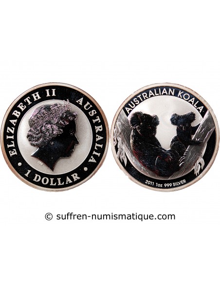 AUSTRALIE, KOALA - ONCE ARGENT 2011 PERTH