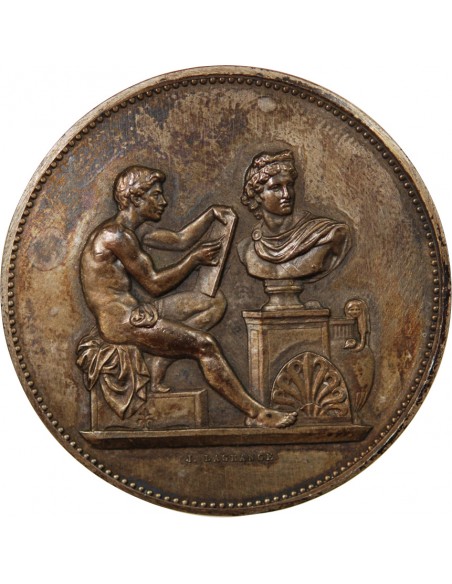 ENSEIGNEMENT DU DESSIN, VILLE DE PARIS - MEDAILLE ARGENT 1892