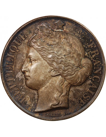 ENSEIGNEMENT DU DESSIN, CERES - MEDAILLE ARGENT 1872