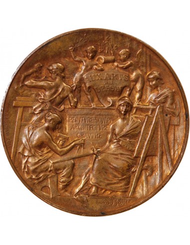 ECOLE NATIONALE DES ARTS DECORATIFS - MEDAILLE 1889