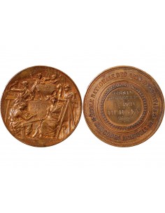 ECOLE NATIONALE DES ARTS DECORATIFS - MEDAILLE 1889 2