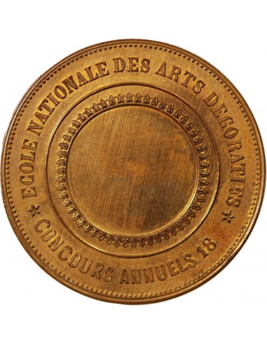 ECOLE NATIONALE DES ARTS DECORATIFS - MEDAILLE NON ATTRIBUEE