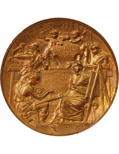 ECOLE NATIONALE DES ARTS DECORATIFS - MEDAILLE NON ATTRIBUEE
