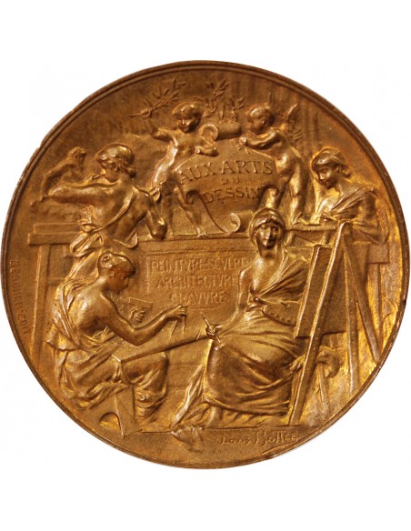 ECOLE NATIONALE DES ARTS DECORATIFS - MEDAILLE NON ATTRIBUEE