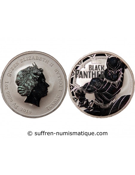 TUVALU, BLACK PANTHER - ONCE ARGENT 2018