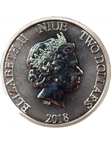 NIUE, STORMTROOPER - ONCE ARGENT 2018