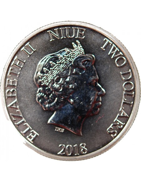 NIUE, STORMTROOPER - ONCE ARGENT 2018