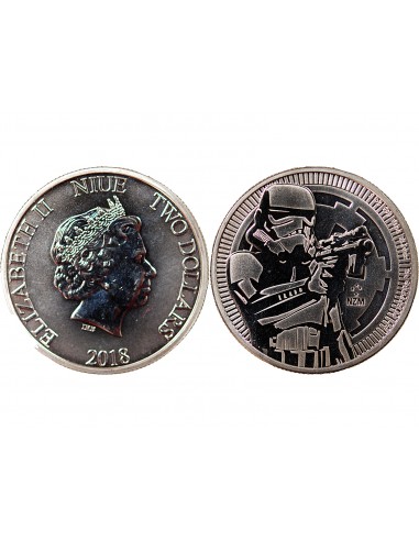 NIUE, STORMTROOPER - ONCE ARGENT 2018