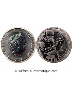 NIUE, STORMTROOPER - ONCE ARGENT 2018