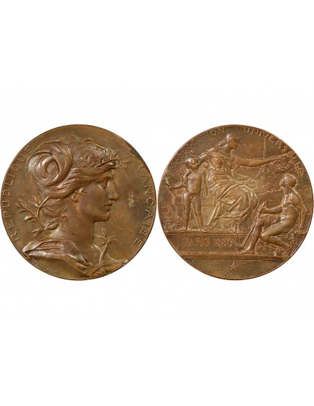 EXPOSITION UNIVERSELLE - MEDAILLE 1889