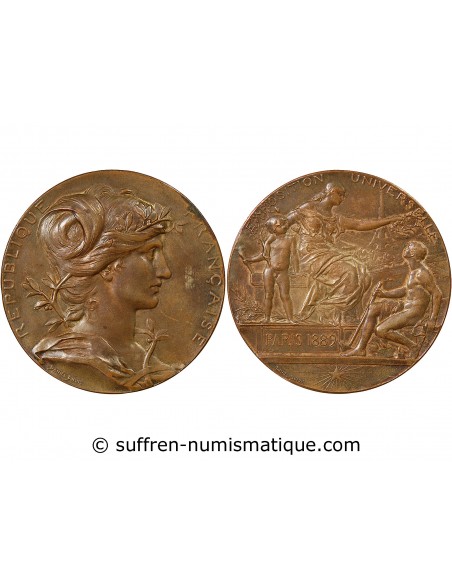 EXPOSITION UNIVERSELLE - MEDAILLE 1889