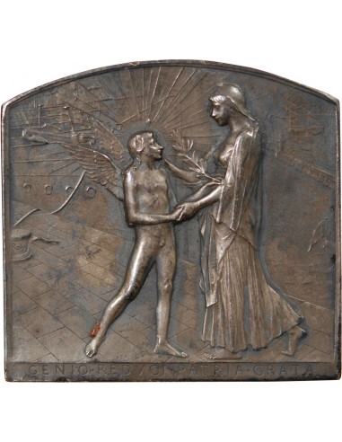 EXPOSITION INTERNATIONALE DE CHICAGO - PLAQUE 1893