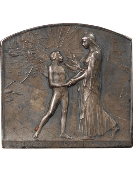 EXPOSITION INTERNATIONALE DE CHICAGO - PLAQUE 1893