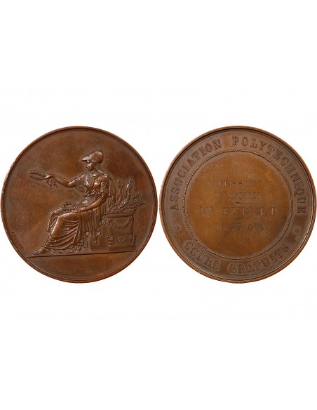 ASSOCIATION POLYTECHNIQUE - MEDAILLE 1864