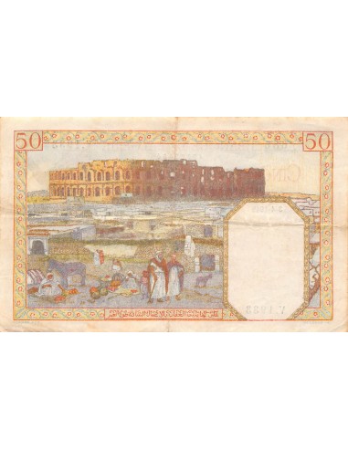 ALGERIE - 50 FRANCS 03/04/1945 - TB+