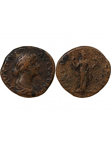 FAUSTINE JEUNE - SESTERCE 156 / 161 ROME