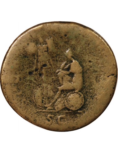 TRAJAN - SESTERCE 105 ROME