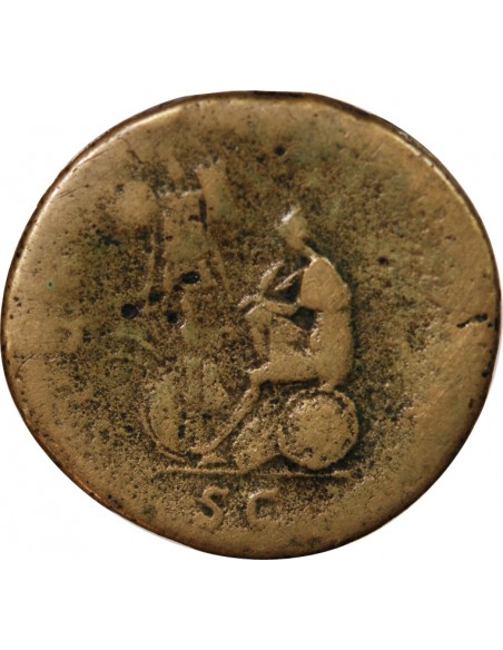 TRAJAN - SESTERCE 105 ROME