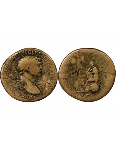 TRAJAN - SESTERCE 105 ROME