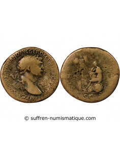 TRAJAN - SESTERCE 105 ROME