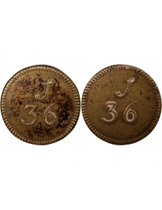 GRANDE-BRETAGNE, POIDS MONETAIRE - 6400 REIS PORTUGAL 2