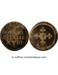 FRANCE, POIDS MONETAIRE - 4 PISTOLES ITALIE