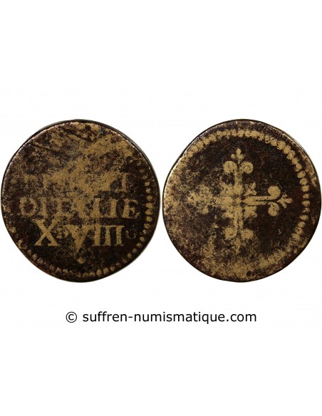 FRANCE, POIDS MONETAIRE - 4 PISTOLES ITALIE