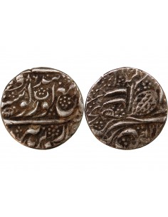 INDE, EMPIRE SIKH, RANJIT SINGH - RUPEE ARGENT 1836 / 1846 2