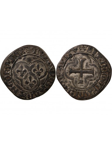 LOUIS XI - BLANC AU SOLEIL 1475 SAINT-LÔ