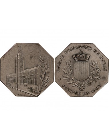 CAISSE D'EPARGNE DE DOUAI - JETON ARGENT