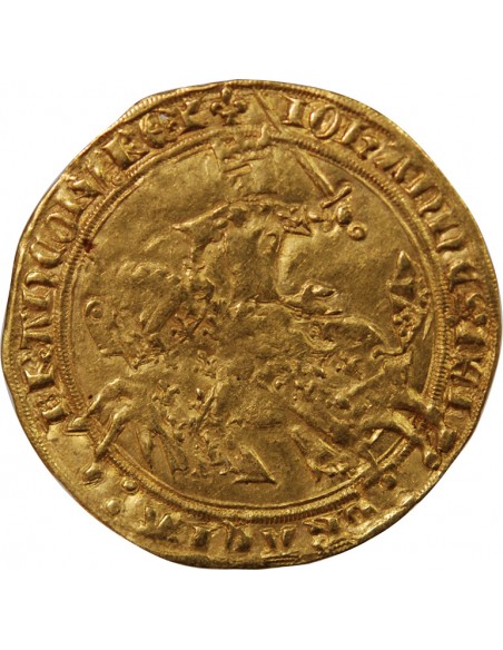 JEAN LE BON - FRANC A CHEVAL OR 1360
