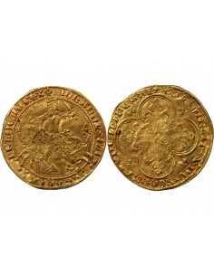 JEAN LE BON - FRANC A CHEVAL OR 1360 2